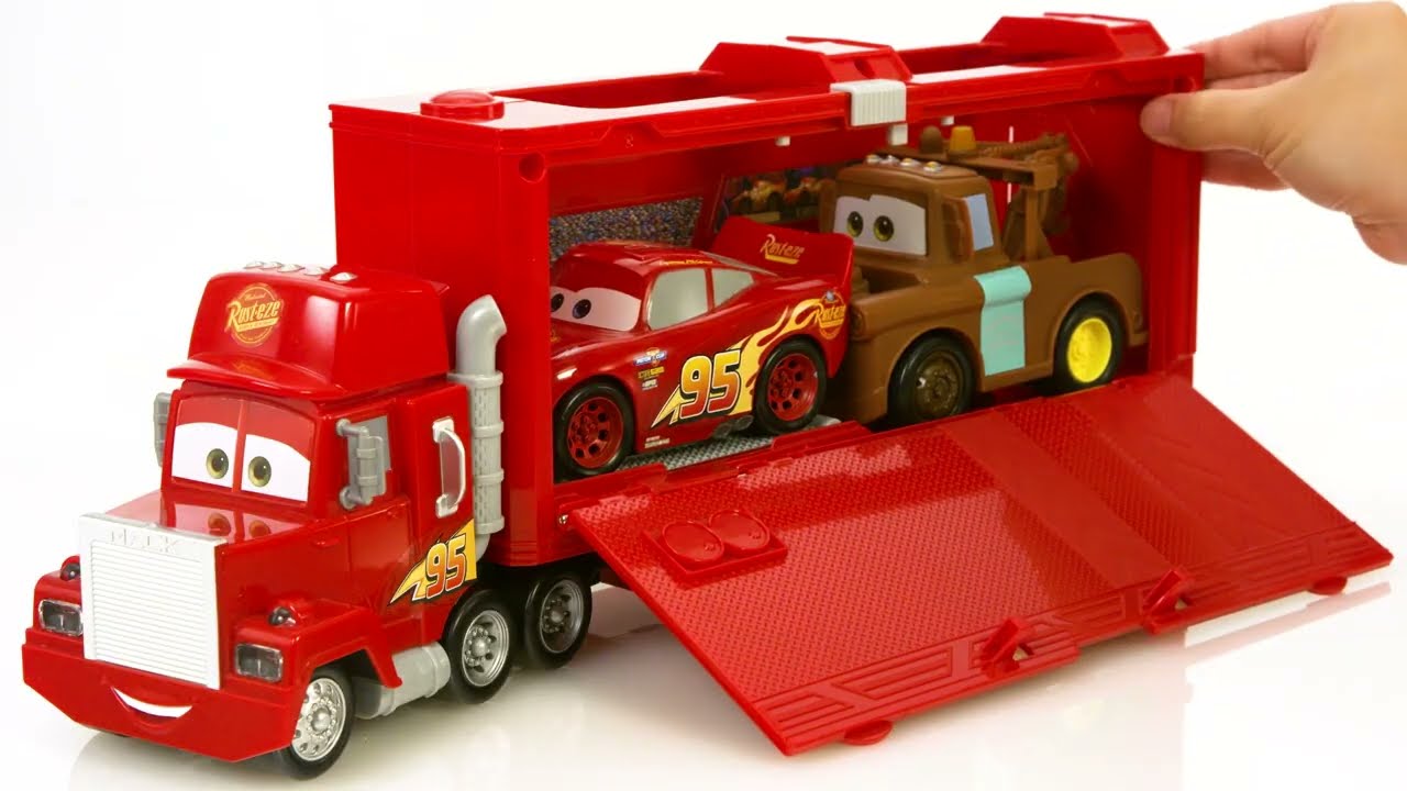 Lightning Mcqueen Cars Mack Track Disney Cars Track Talkers