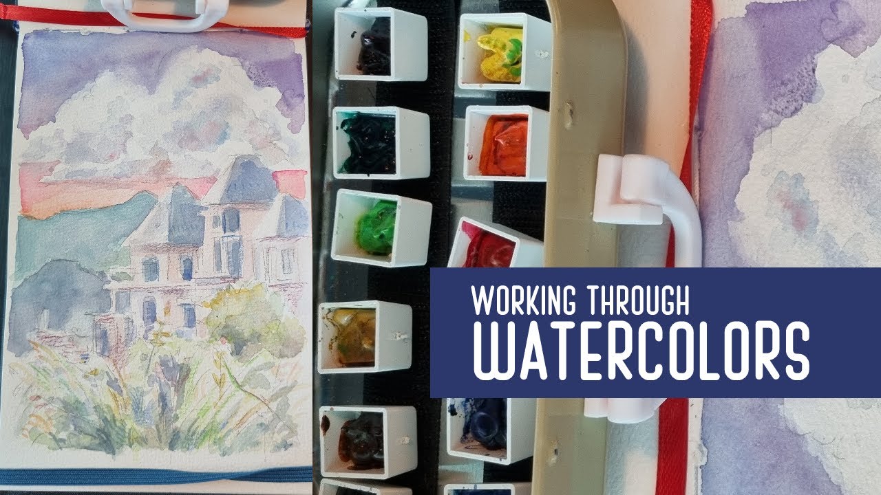 Working with WATERCOLORS - YouTube
