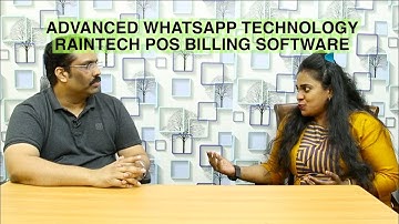 Advanced Whatsapp Technology Raintech POS Billing Software Billing Software