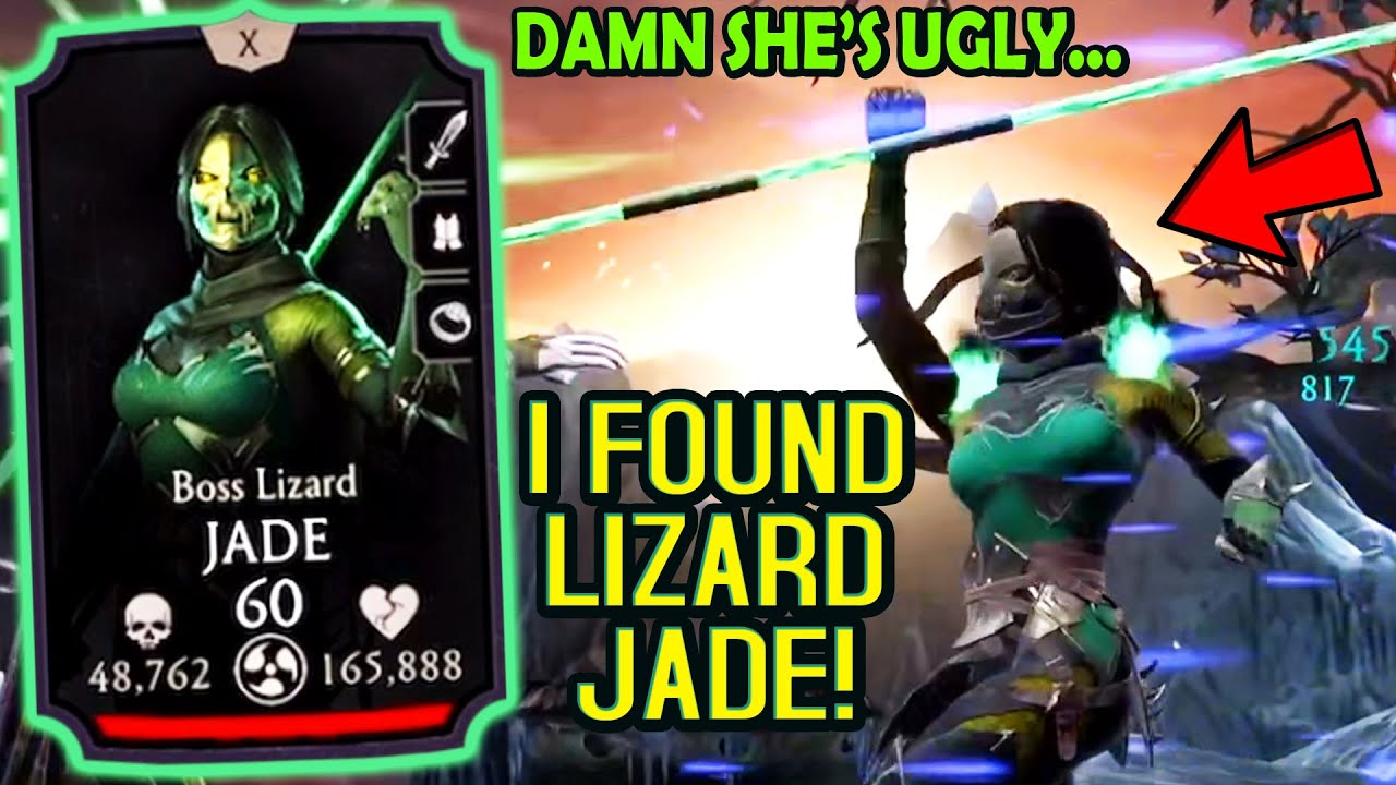 MK Mobile. I Found Lizard Jade in Fatal White Lotus Tower. Gameplay and Review. She is AMAZING!