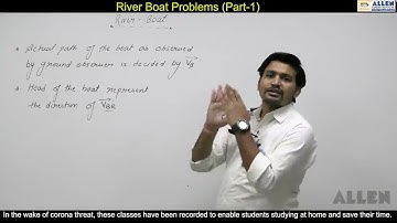 RELATIVE  MOTION PART - 5 FOR JEE/NEET ASPIRANTS, ONE SHORT REVISION.(4)
