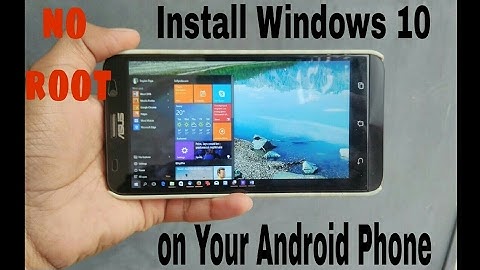 how to Install & Run Windows 10/8/7/XP on Any Android Phone- NO ROOT 2017 BEST Trick|| Trickshala ||