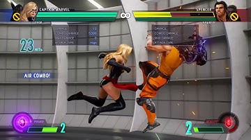MVCI Captain Marvel/ Thor Flight Combo