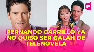 Fernando Carrillo renunció al sueño de triunfar en las telenovelas