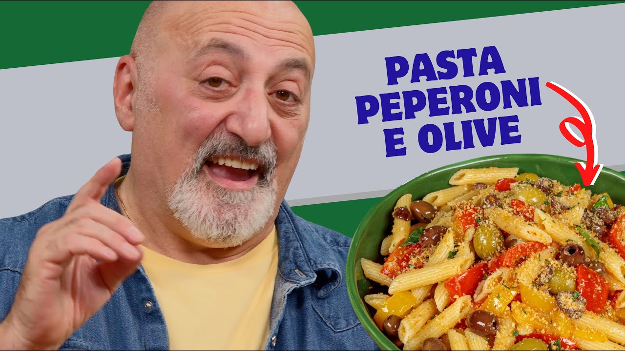 Pasta with Peppers and Olives