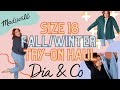 SIZE 18 FALL / WINTER TRY-ON HAUL - DIA AND CO