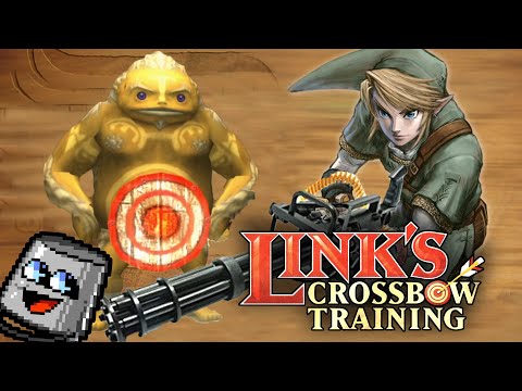 Я не ожидал что это будет шутер | Хайлайты Стрима Link's Crossbow Training