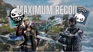 Getting MAXIMUM RECOIL In Rainbow Six Siege!!!