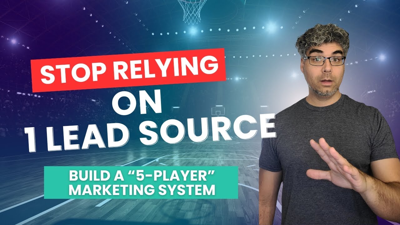 Is Your Business Built on a "One-Legged Stool"? Your marketing should be more like a basketball team