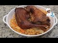 Riz au gras au poulet  chicken jollof rice