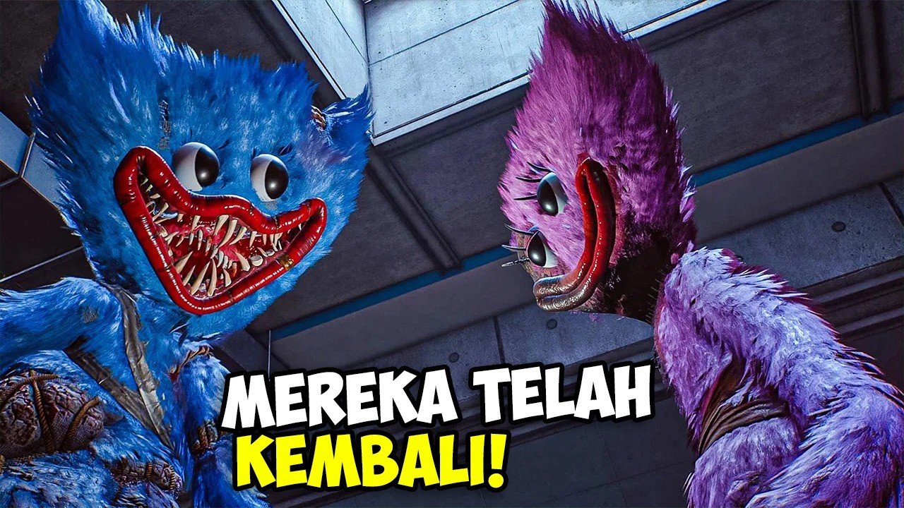 Dikejar wudi wudi yang mengamuk - Poppy Playtime Chapter 5