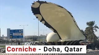 Corniche - Doha, Qatar. - Beautiful Places to Visit in Doha- Qatar.