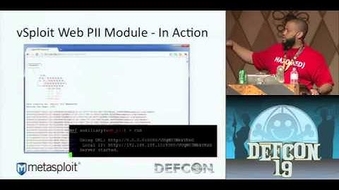 DEFCON 19 (2011) - Metasploit vSploit Modules