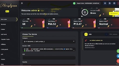 Premium-X Smm panel script | How to make a SMM panel for free | Smm panel script | Smm script