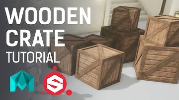 Wooden Crate ~ 3D Game Asset Tutorial