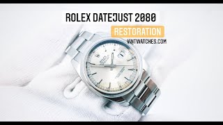 Rolex Datejust 2080 Restoration, Refinish Ref. 116200 / 2080 (ASMR) - Vintwatches