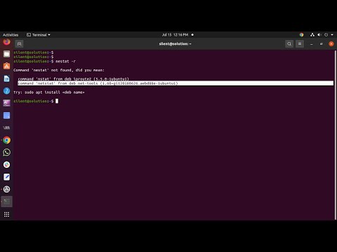 command 'netstat' from deb net-tools 1.60+git20180626.aebd88e-1ubuntu1