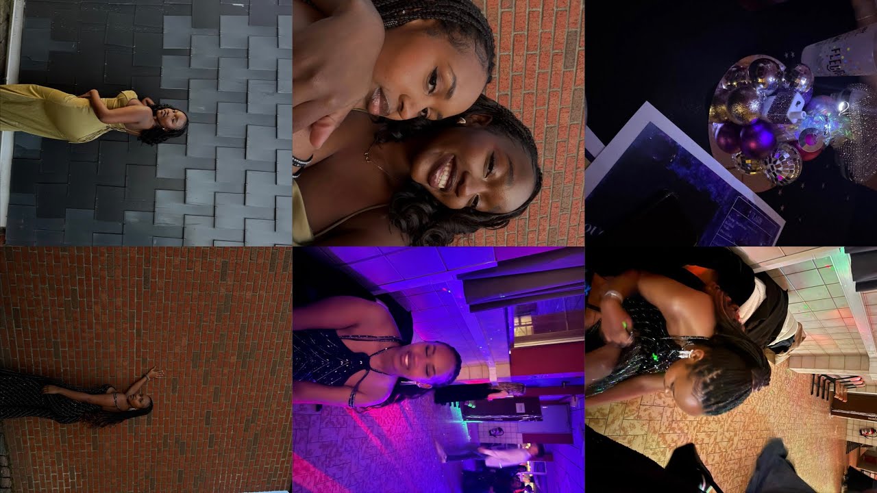 Prom vlog 💃🏾// getting ready and doing my hair