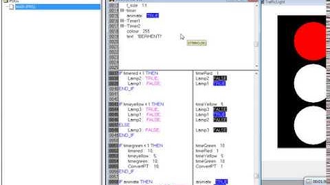 Example Programming Structure Text Twincat : Traffic Light