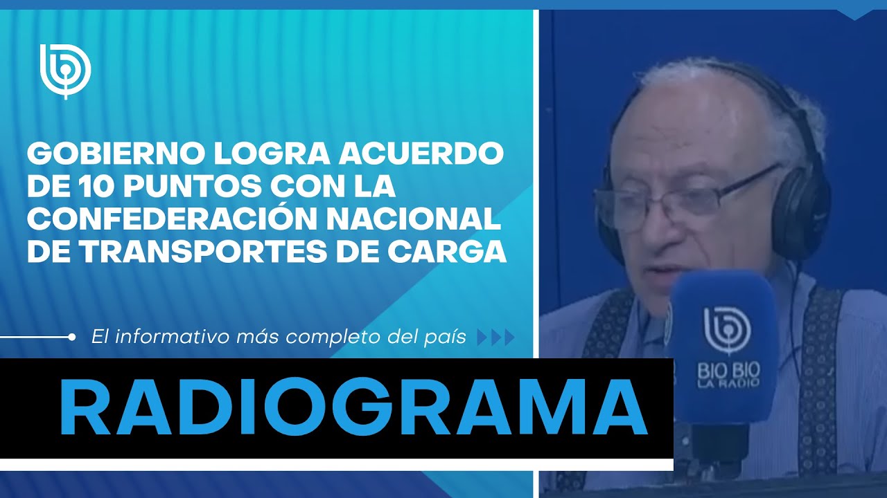 Gobierno logra acuerdo de 10 puntos con la Confederación Nacional de Transportes de carga