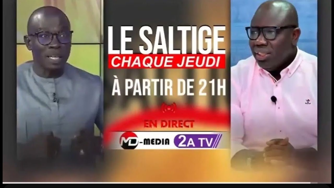LE SALTIGUE : ENTRE MANSOUR DIOP AHMED AIDARA SUR MMD MEDIA & 2A TV ...
