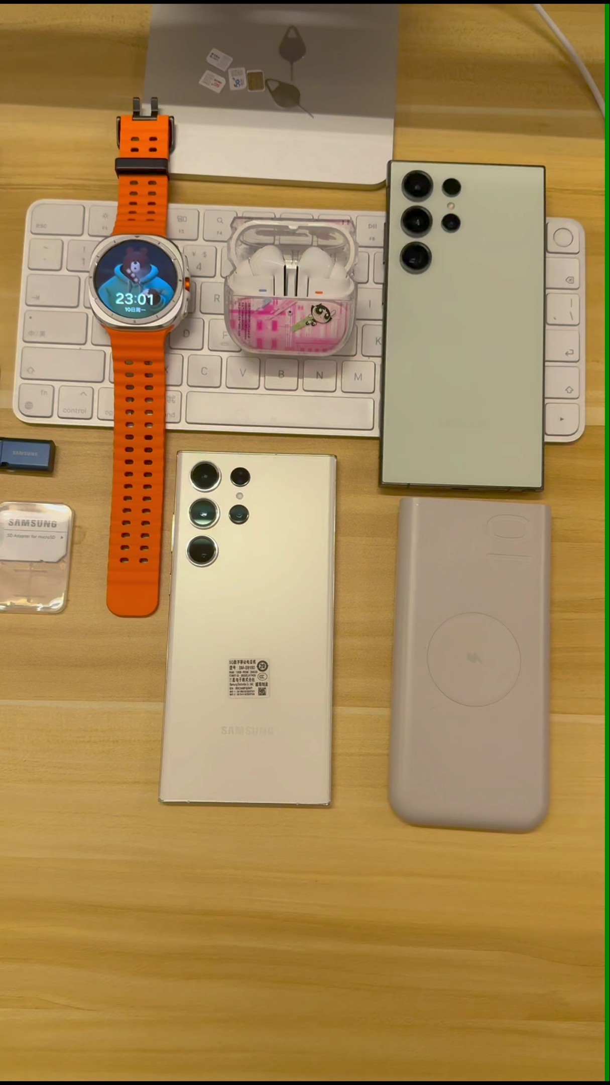 Am I a qualified Samsung fan? Samsung s24ultra Samsung s23ultra Samsung Watch pitaka