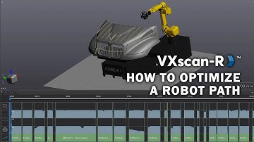 VXscan-R: How to Optimize robot trajectories to ensure the shortest cycle time