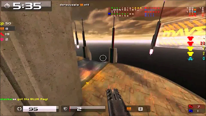 Quake Live CTF Pro Mode Movie- Maximal Crazy/Numb