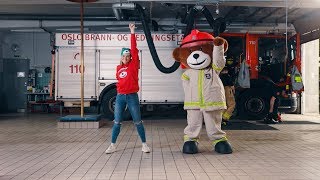 Brannbamsedans - musikkvideo - Brannbamsen Bjørnis