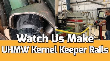 CNC Routing UHMW Plastic Parts for Davaus Kernel Keeper