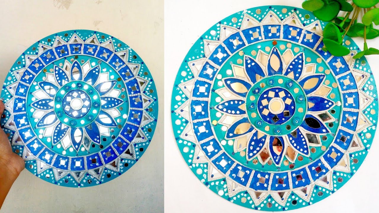 Lippan Art | Step by Step Tutorial for beginners | Mirror Art