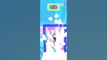 #shorts Trivia Flag Runner! 🌈 💅 - 3D Games #Gameplay #mobilegame All Levels Gameplay (iOS & Android)