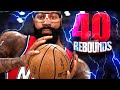 40 REBOUND QUADRUPLE-DOUBLE With PAINT BEAST! NBA 2K21 My Career Gameplay Best PF Build