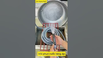 Vòi xịt tăng áp rửa xe cực mạnh, vòi phun áp suất cao đa chức năng  #giadungnadi #voiruaxecaoap