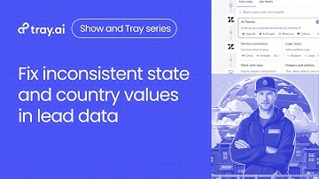 Clean Salesforce lead data with AI in one simple workflow