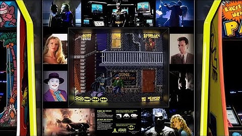 Batman, Realistic Arcade Bezel using The Mega Bezel Shader