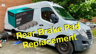 Vauxhall Movano/Renault Traffic 3 Rear Brake Replacement. How to Fit Brake Pads, Wind Back Callipers