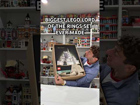 Video The biggest Lego lord of the rings set ever made