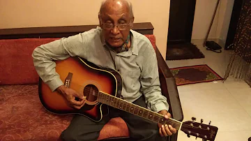 SHOLAY TITLE THEME / ORIGINAL GUITAR PLAYED BY BHANU DA - 1975 / FROM R D BURMAN'S TEAM
