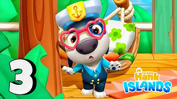 My Talking Hank 2: Islands Gameplay Walkthrough Part 3 - Sailor Outfit and Hat Unlocked!