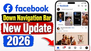 Facebook Down Navigation Bar Update 2026 | How to Up to Down Navigation Bar on Facebook screenshot 3
