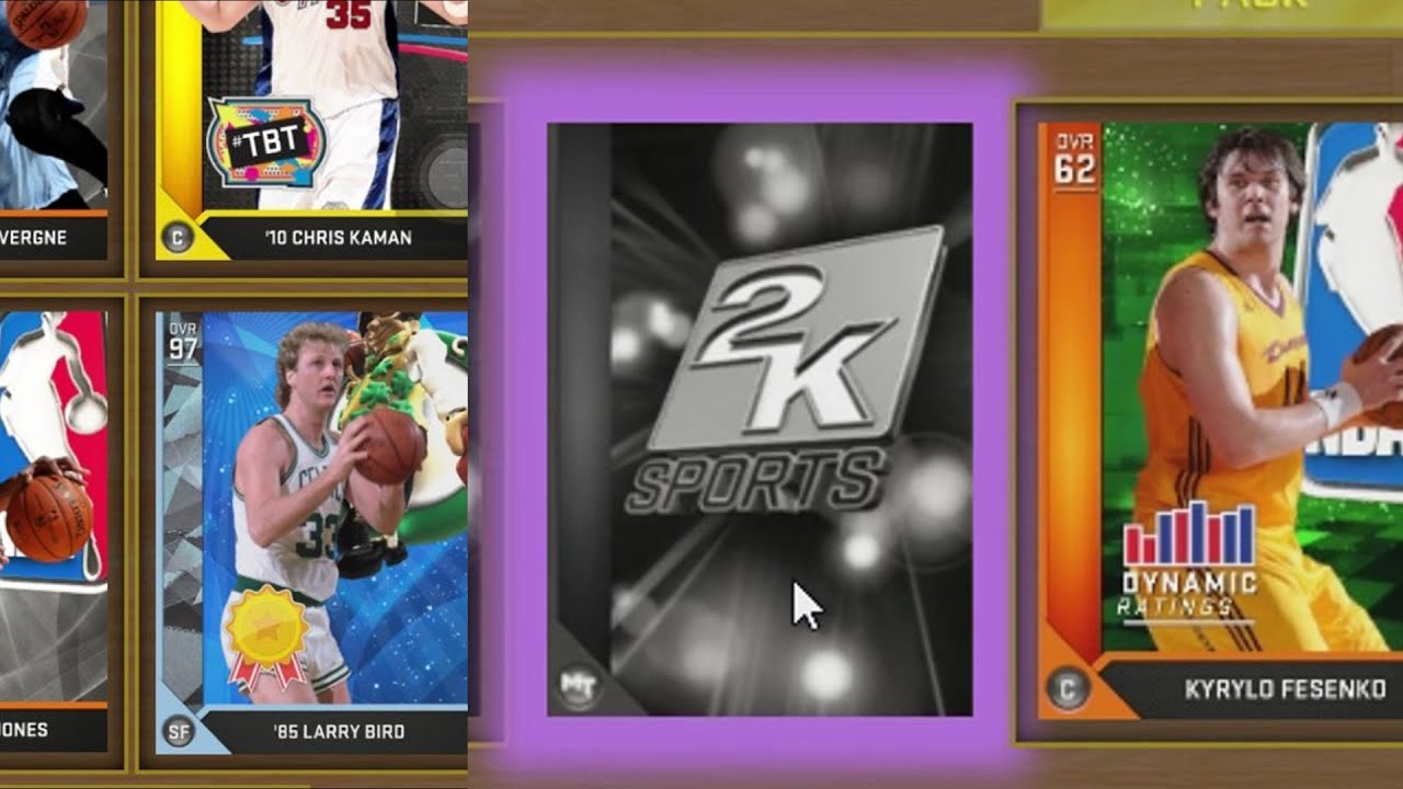 NBA 2K16 PS4 My Team Pack Simulator! YouTube