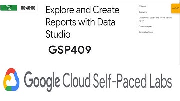 Explore and Create Reports with Data Studio  ✅ GSP409 🔴 Qwiklabs ✅ 30 Days of Google