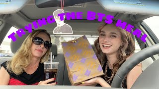 Trying the BTS McDonald’s meal