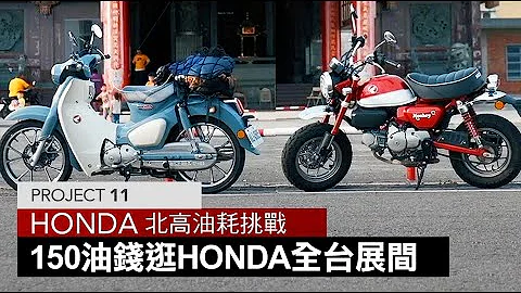 150元台北到高雄！Honda SuperCUB Monkey省油大挑戰，帶你一日逛完全台Shop in Shop - 天天要聞