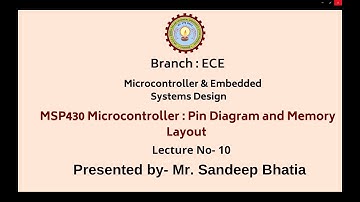 Microcontroller & Embedded System Design | AKTU Digital Education
