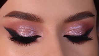 Макияж с растушёванной стрелкой пошагово для новичков / CAT EYES TUTORIAL