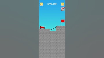 Draw Bridge puzzle level 269 #gameplay #games#game #gaming #shortvideo #short #shorts #drawing #draw