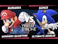 Wtt 2023  kurama mario roy vs sonix sonic smash ultimate  ssbu