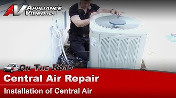 Trane AC Repair - Installing a Central Air Unit - XR15